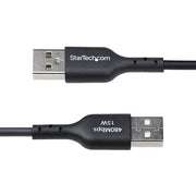 Câble StarTech.com USB2AC3FBKE USB A vers USB C – 0,9 m, USB 2.0