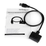 Adaptateur USB 3.0 vers SATA III StarTech.com – Pour disque 2,5 po, UASP