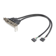 Équerre USB 2 ports StarTech.com – Format faible encombrement