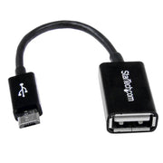 Câble StarTech.com UUSBOTG Micro-USB B vers USB A – 0,127 m, USB 2.0