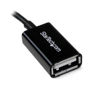 Câble StarTech.com UUSBOTG Micro-USB B vers USB A – 0,127 m, USB 2.0