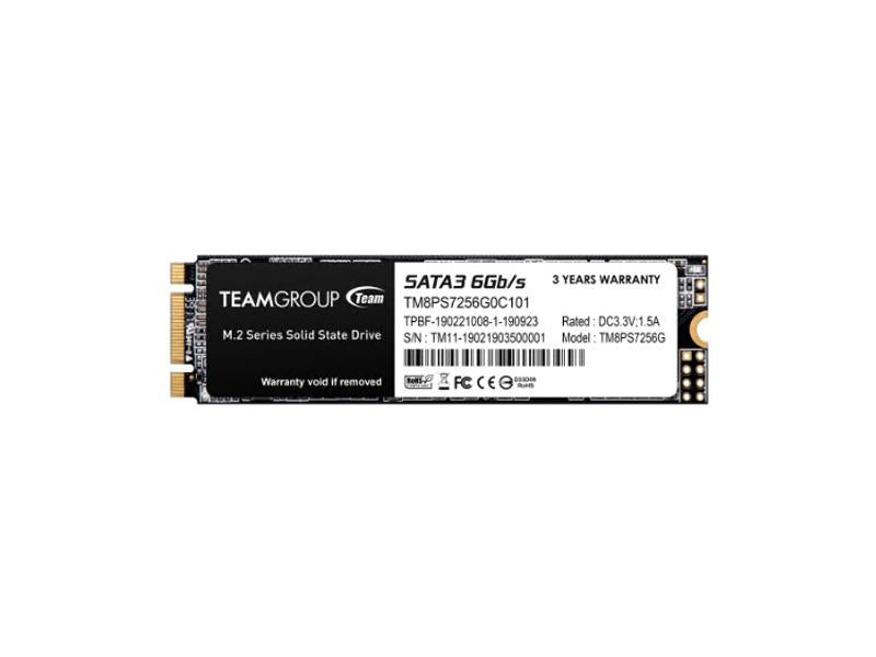 SSD TeamGroup TM8PS7256G0C101 – 256 Go, SATA III